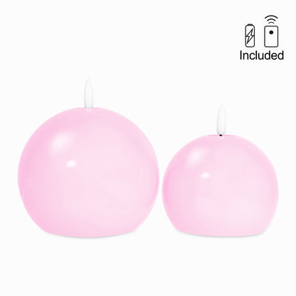 Shiny Sphere Candles