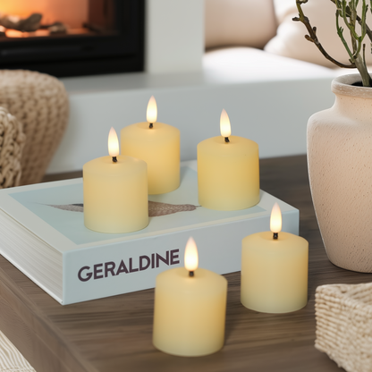 Dome Votive Candles, Set of 8