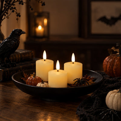 Flameless Votive Candles – Set of 8