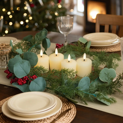 Flameless Votive Candles – Set of 8