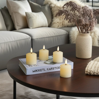 Flameless Votive Candles – Set of 8