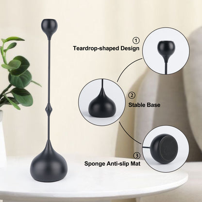 Teardrop Candle Holders, Set of 2