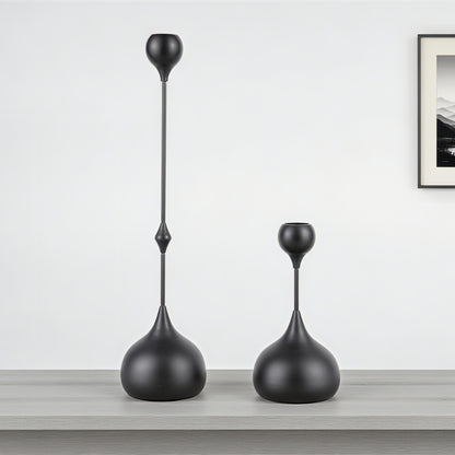 Teardrop Candle Holders, Set of 2