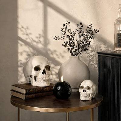 Shiny Sphere Candle – 4" Width