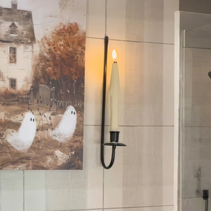 Ghost Taper Candles – Set of 2