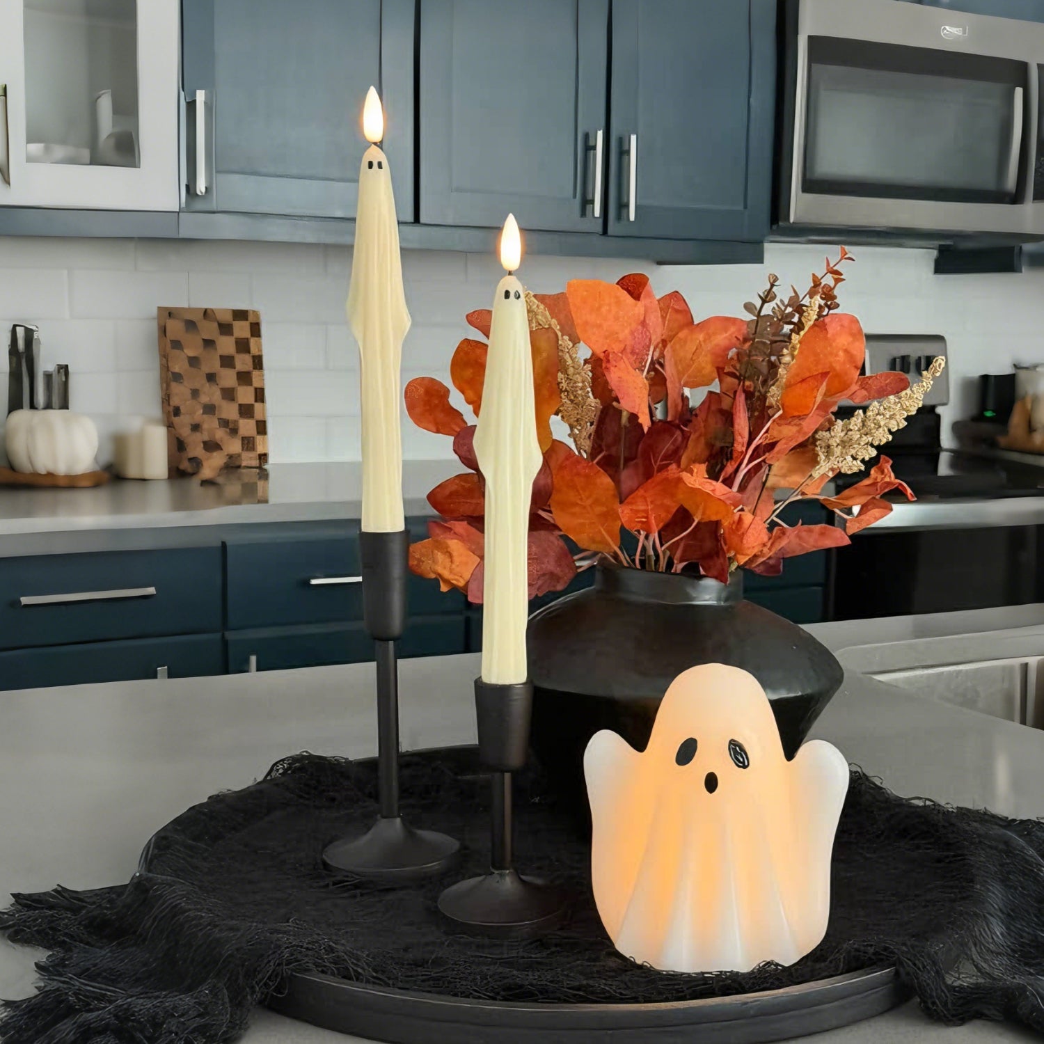 Ghost Wax Candle – 5" Width