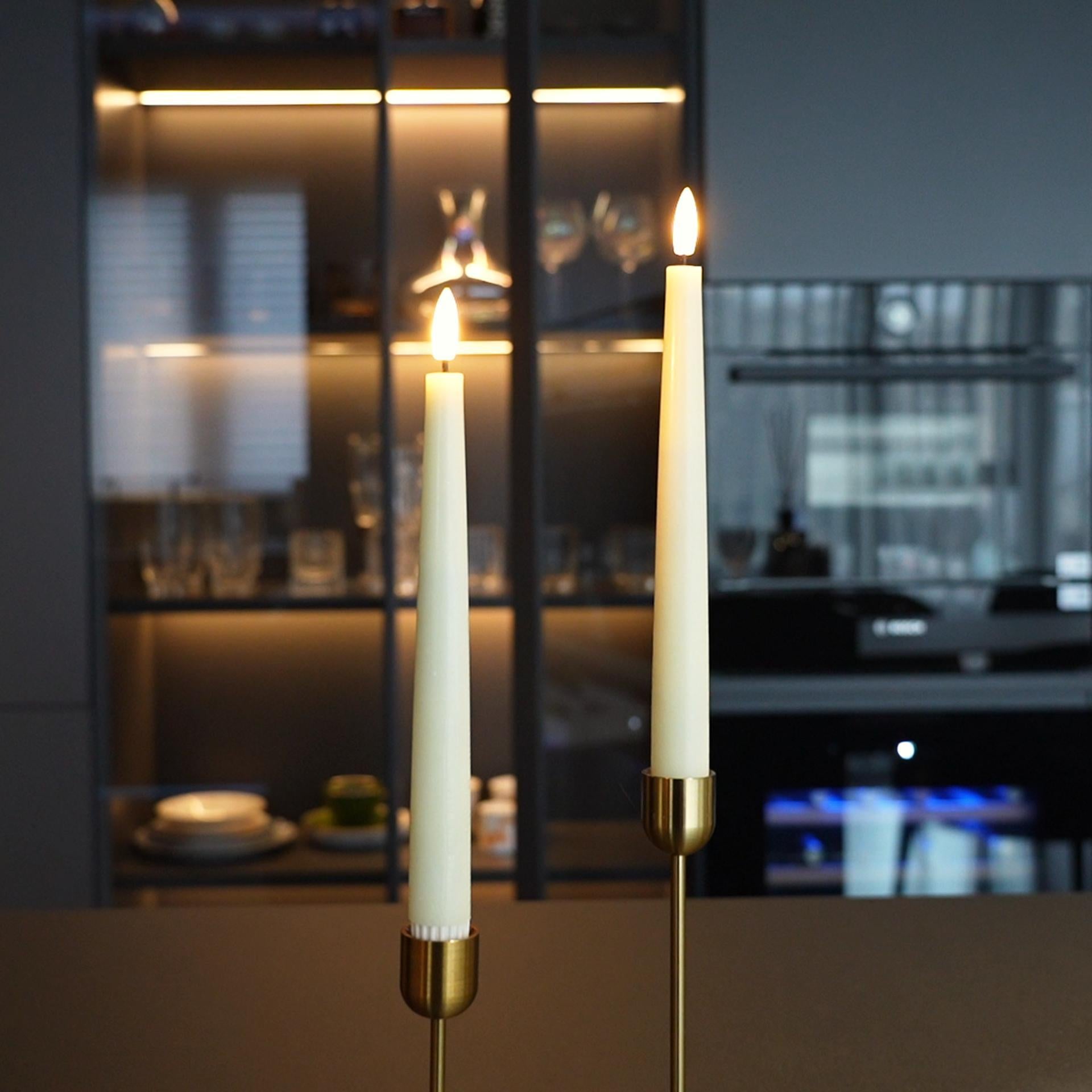 Cone Taper Candles, Set of 4