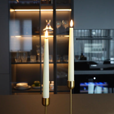 Classic Flameless Taper Candles