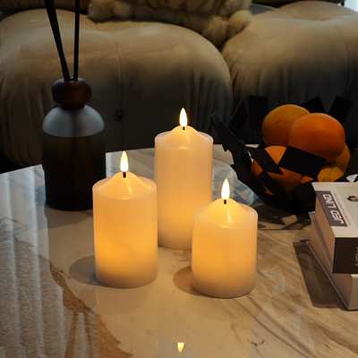 Dome Pillar Candles 2