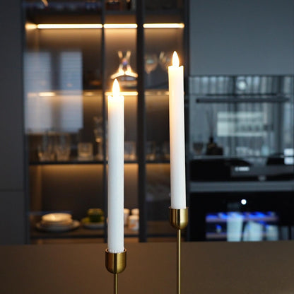 Wave Taper Candles, Set of 4