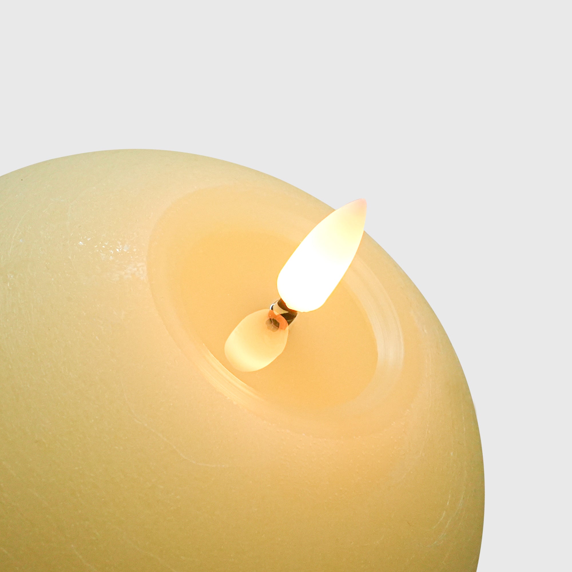 Rustic Sphere Candles
